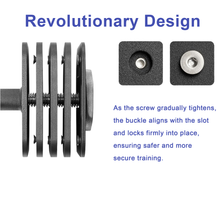 Load image into Gallery viewer, EZREAL Square Adjustable Dumbbell — Up to 80 lb · Quick-Adjust Knurled Handle