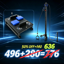 Load image into Gallery viewer, EZREAL Portable Foldable Armwrestling Table + Adjustable Table Pulley Bundle