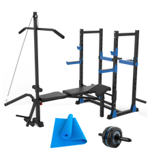 Load image into Gallery viewer, EAC Crystal Blue Multi-Exercise Weight Bench - Ezreal Armwrestling Club
