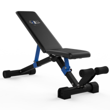 Load image into Gallery viewer, EAC Crystal Blue Adjustable Weight Bench - Ezreal Armwrestling Club