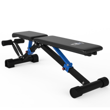 Load image into Gallery viewer, EAC Crystal Blue Adjustable Weight Bench - Ezreal Armwrestling Club