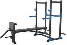 Load image into Gallery viewer, EAC Crystal Blue Multi-Exercise Weight Bench - Ezreal Armwrestling Club