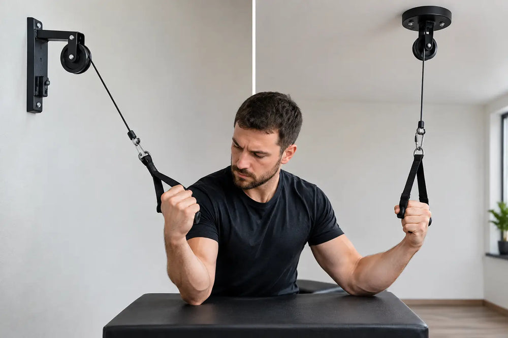 Wall Pulley Versus Ceiling Pulley for Armwrestling