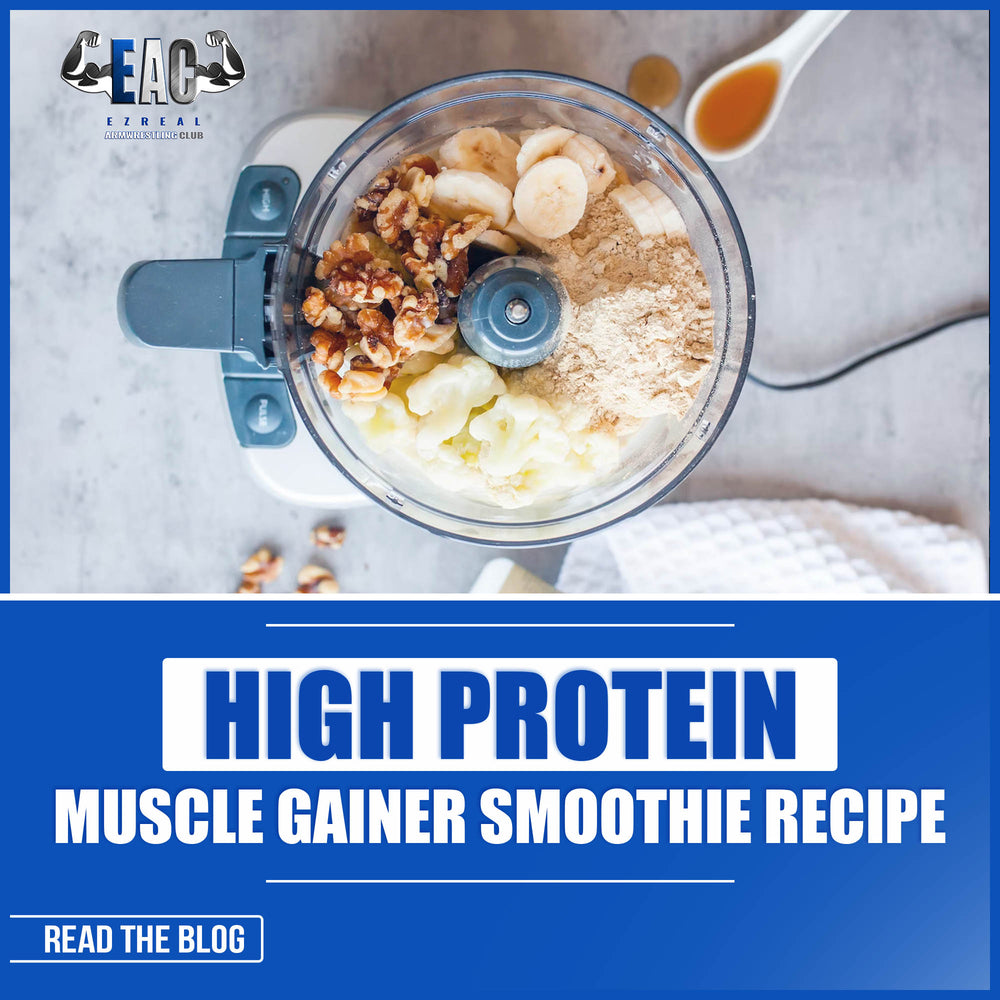 High protein muscle gainer smoothie recipe