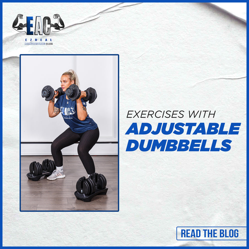 Exercises with Adjustable Dumbbells