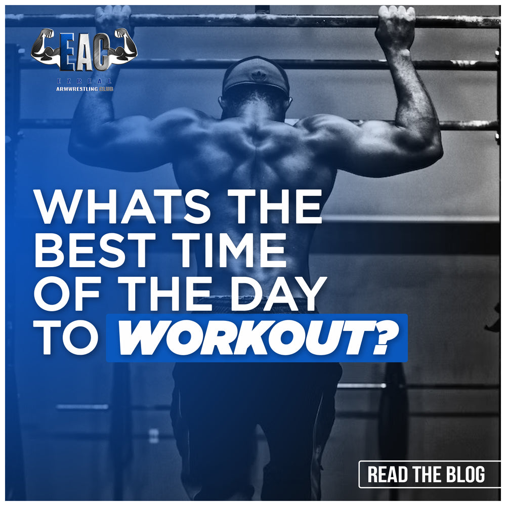 Whats the best time of the day to workout?