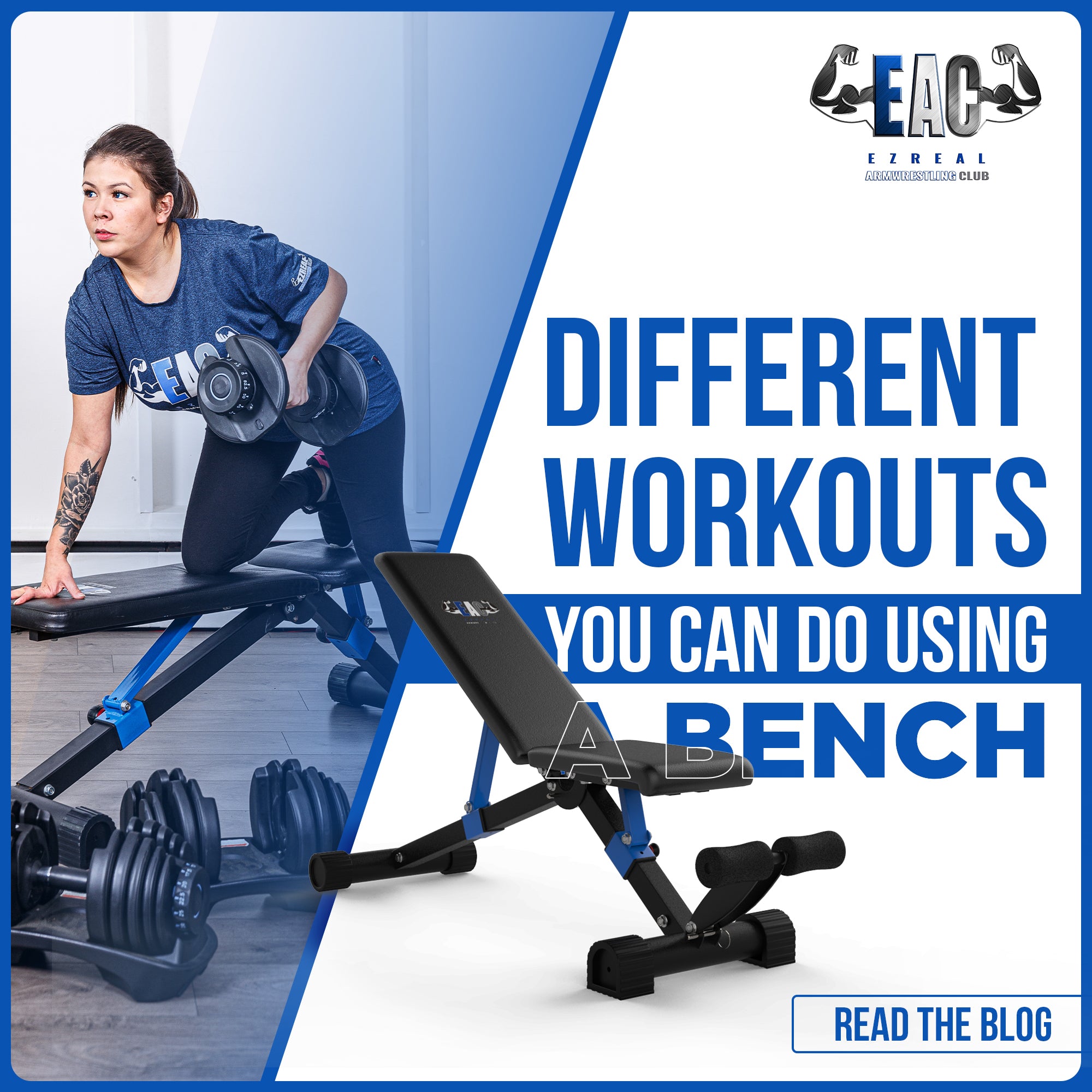 Different Workouts You Can Do Using a Bench – Ezreal Armwrestling Club