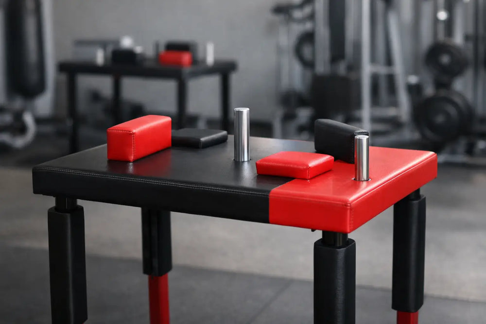 Maße des Wettkampf-Armwrestling-Tisches