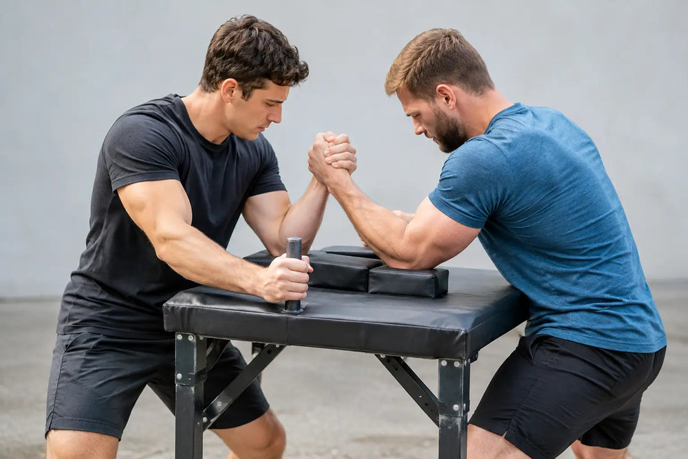 Portable Table Stability for Serious Armwrestling
