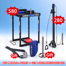 Load image into Gallery viewer, BUY A Professional Armwrestling Table + PULLEY → GET A FREE ACCESSORIES KIT!
