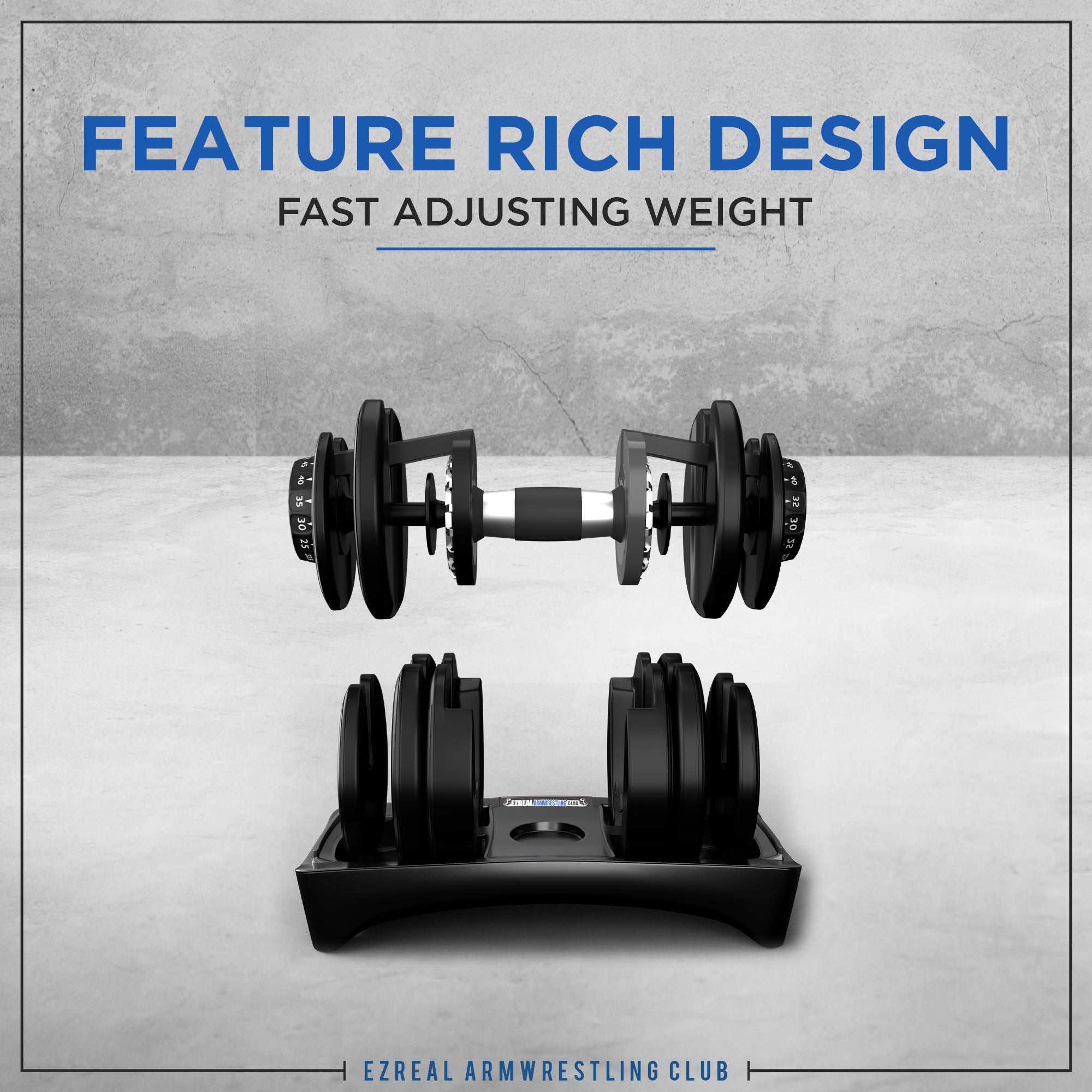 Adjustable Dumbbell – Ezreal Armwrestling Club