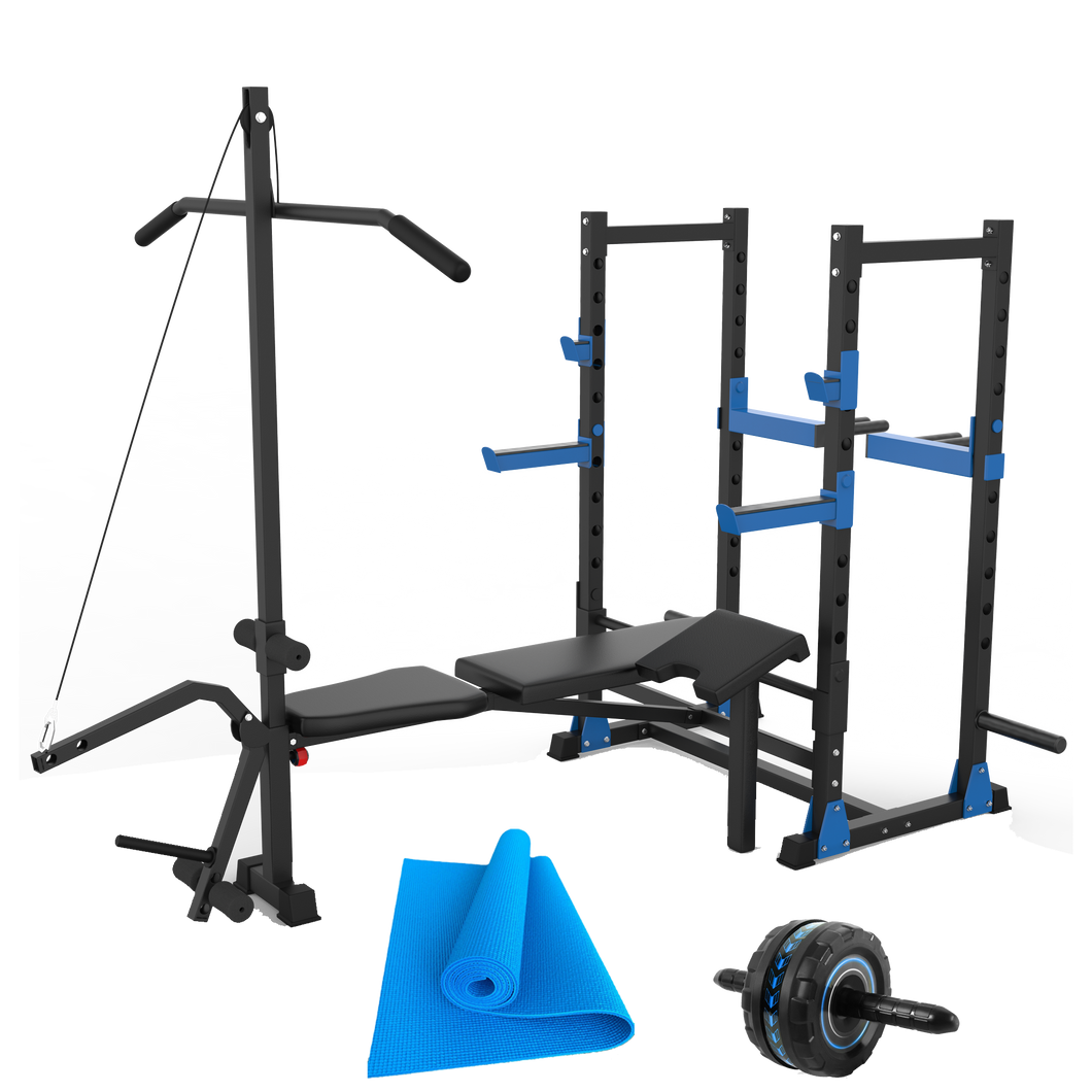 EAC Crystal Blue Multi-Exercise Weight Bench