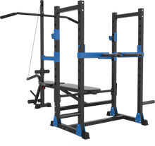 Load image into Gallery viewer, EAC Crystal Blue Multi-Exercise Weight Bench
